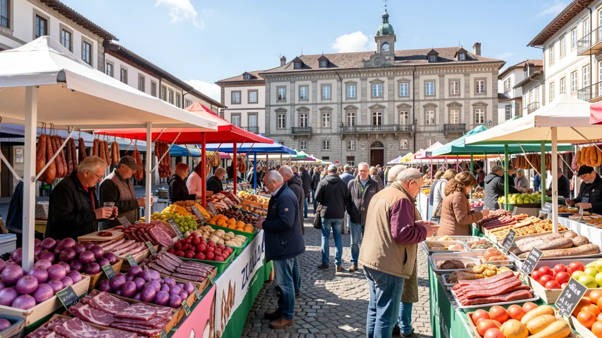 Generic image of the Zalla gastronomic festival.