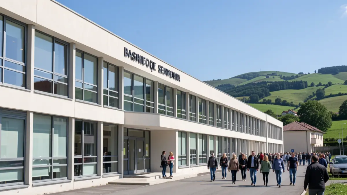 Generic image of a modern educational building.