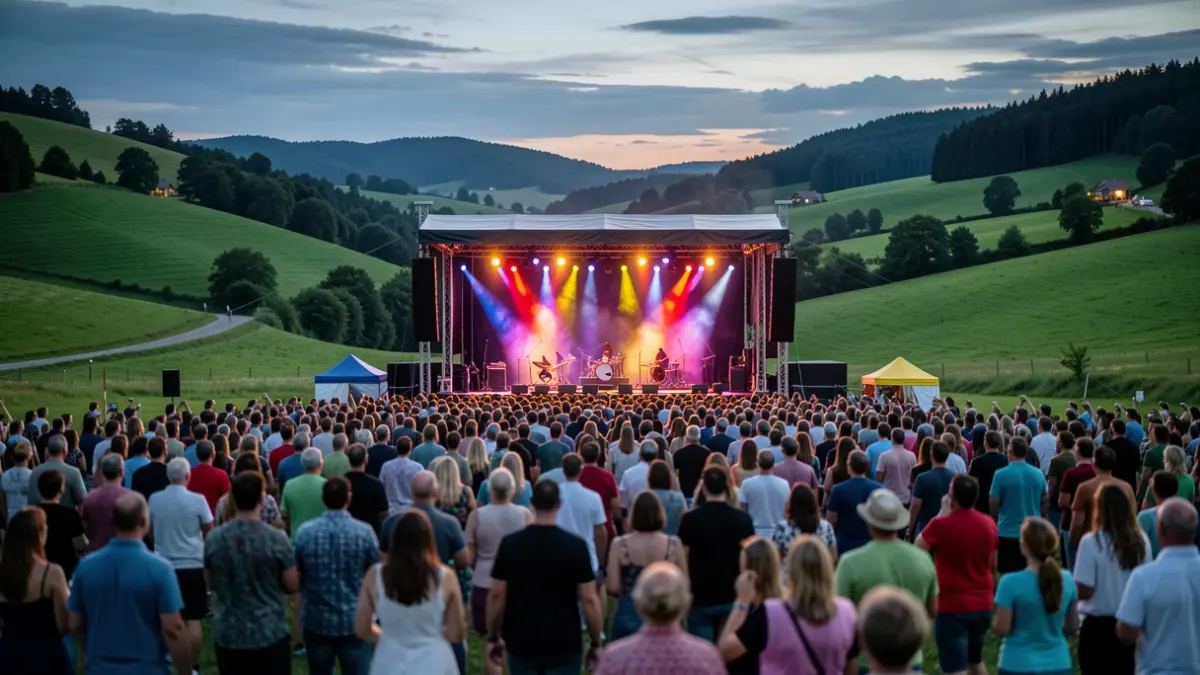 Imagen genérica de un festival de música.