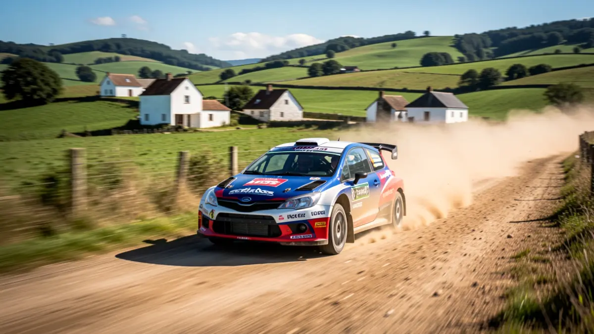 Generic image of a rally race.