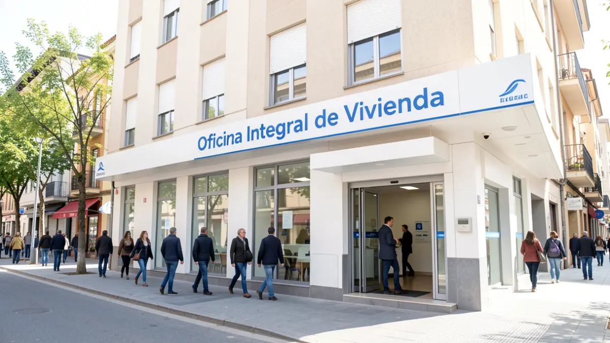 Generic image of the exterior of a new office.