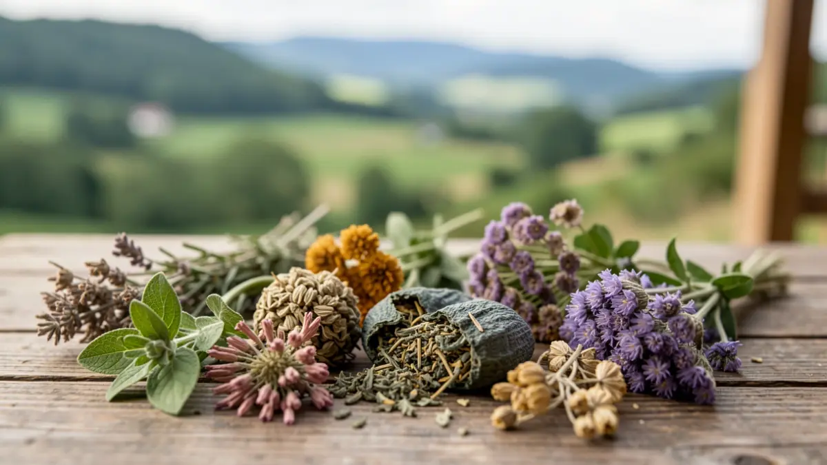 Imagen de hierbas medicinales.