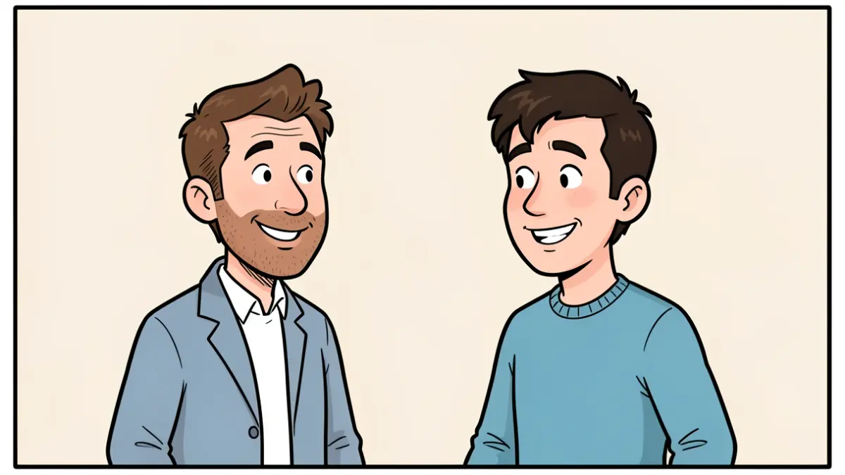 Generic image: A comic strip featuring the characters Asier and Javier.