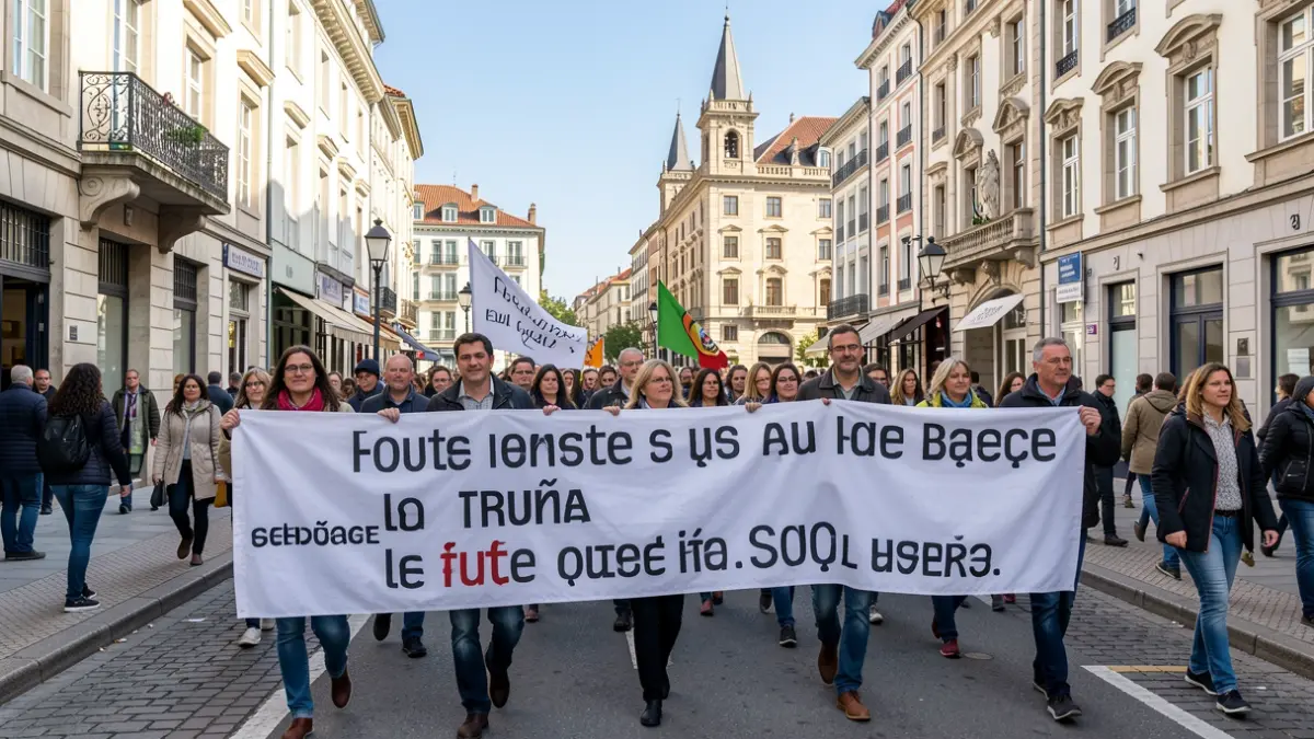 Generic image of a demonstration.