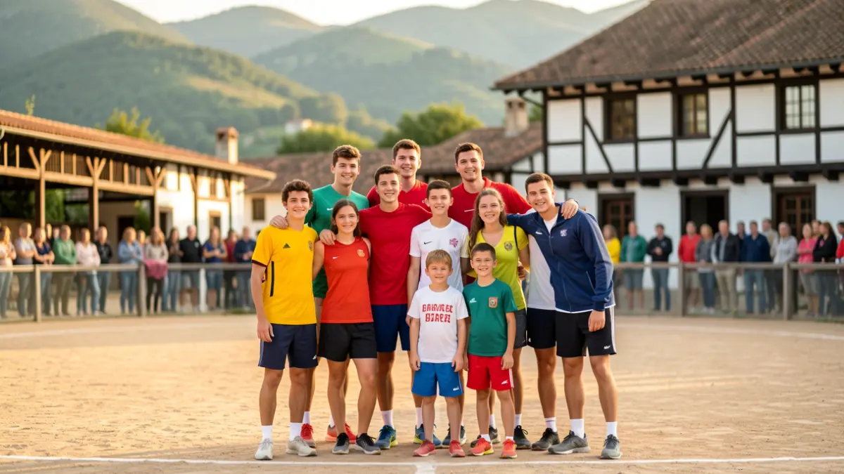 Generic image of a pelota school photo.