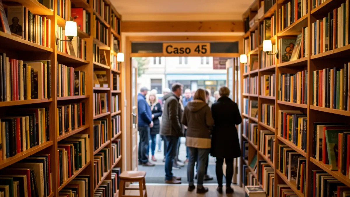 Imagen genérica: interior de una pequeña y acogedora librería, con estanterías llenas de libros.