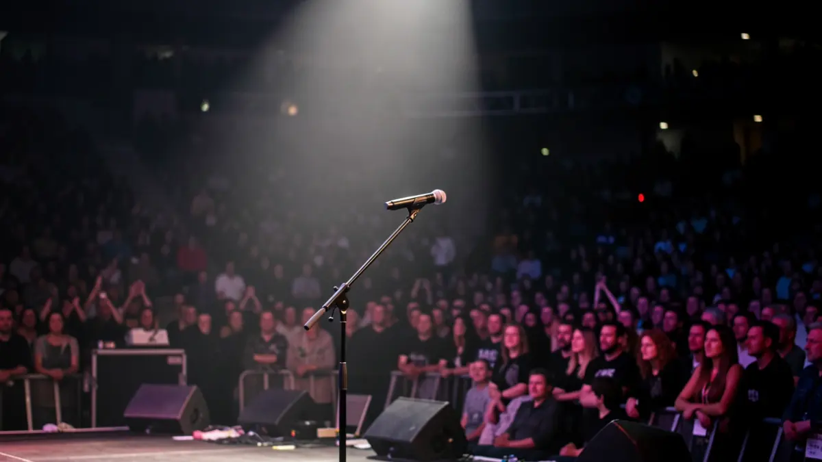 Imagen genérica del escenario del Bilbao Arena.