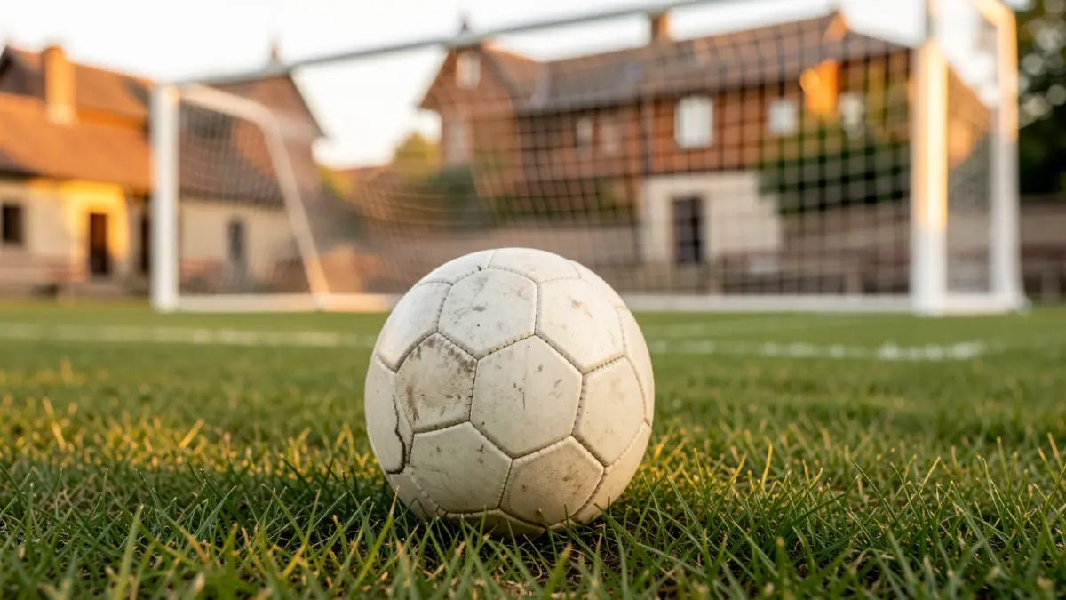 Imagen genérica de una pelota y un frontón.