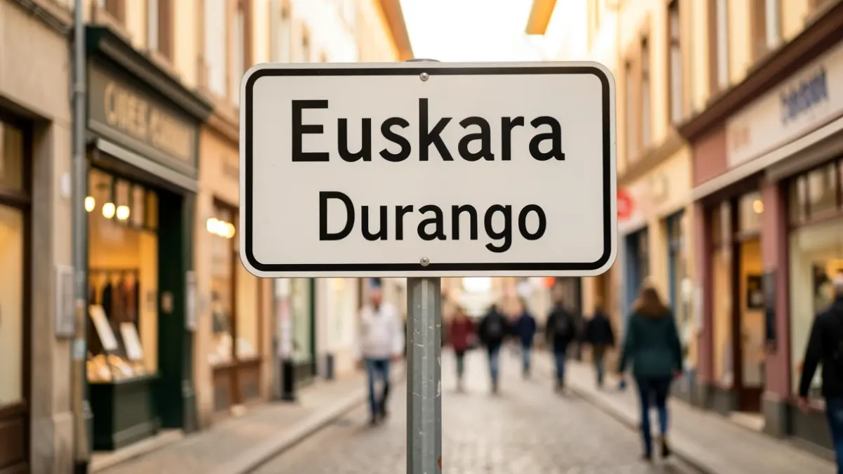 Generic image of shops and pedestrians on a street in Durango.