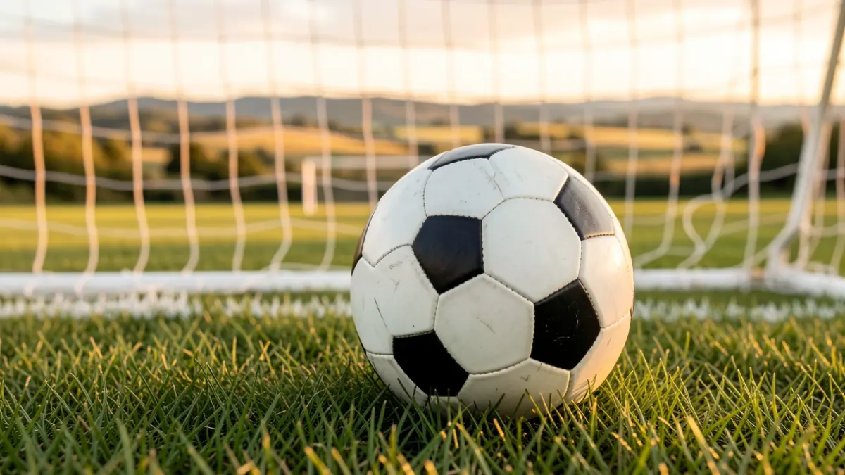 Imagen genérica de un balón y un campo de juego.