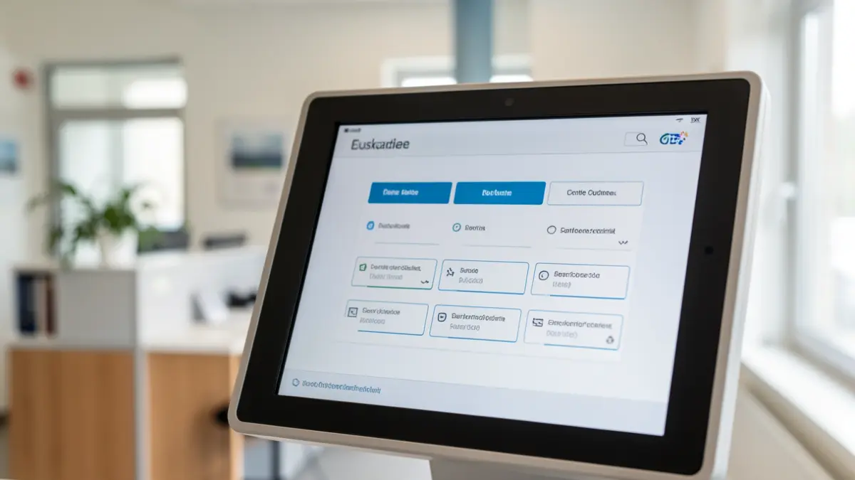 Generic image of an interactive terminal.