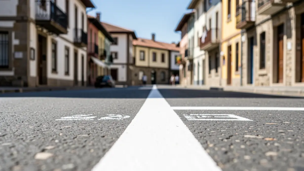 Generic image of a new parking area.