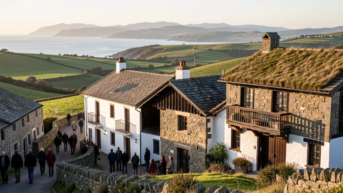 Imagen genérica de un paisaje del País Vasco.