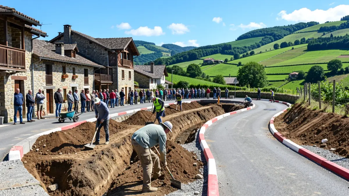 Generic image of road repair work.