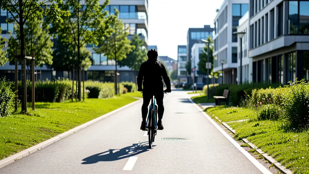 Generic image showing a bicycle and an urban environment.