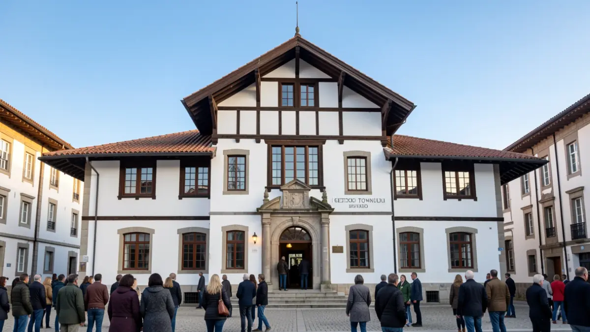 Generic image of the Getxo Town Hall facade.