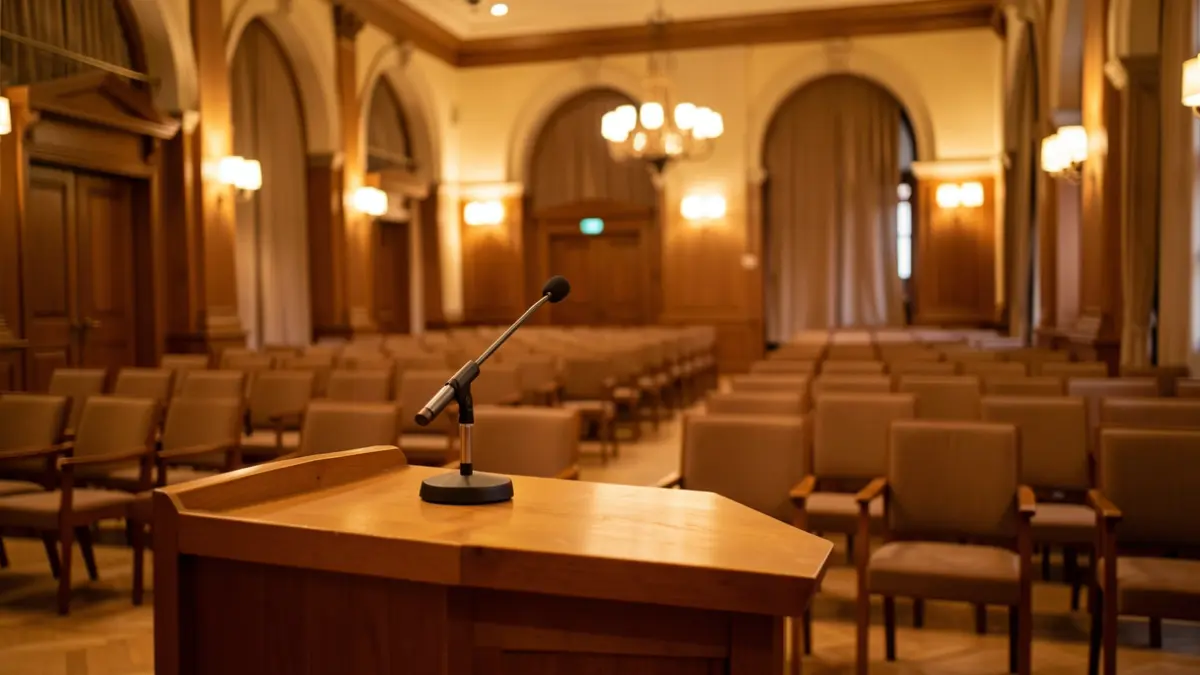 Generic image of an academic event atmosphere.