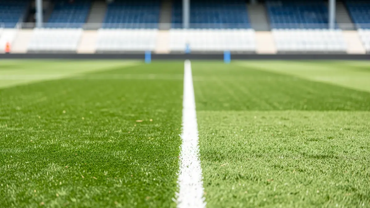Futbol zelaiaren irudi generikoa.