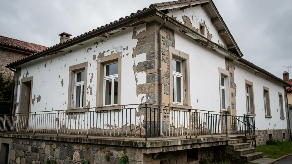 Imagen genérica sobre el mal estado de un edificio.