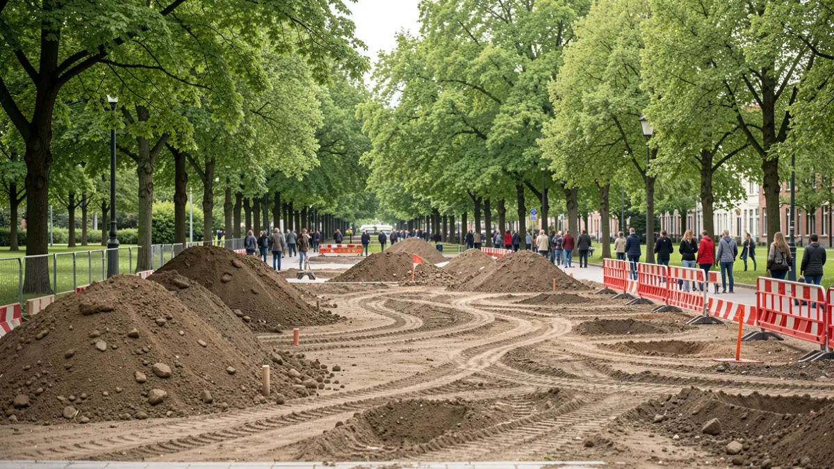 Marianton parkearen berritze lanak Zumaian.