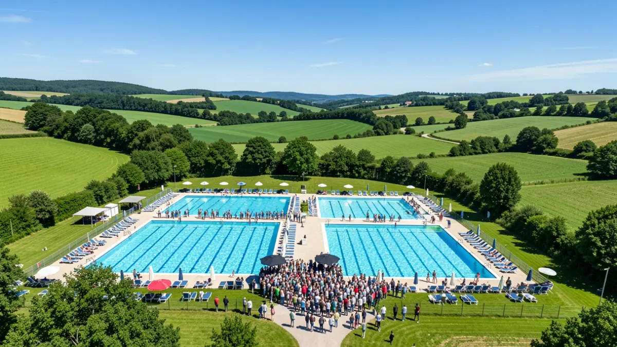 Imagen genérica de la apertura de piscinas.
