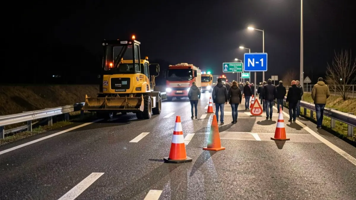 Generic image of roadworks.