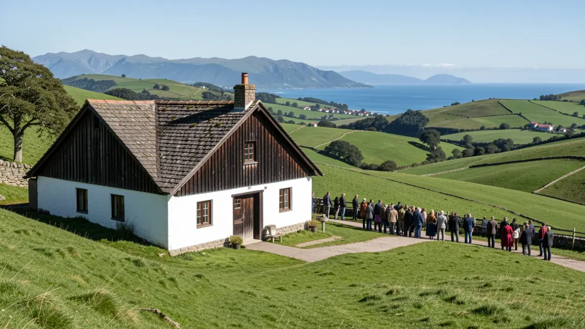 Generic image of traditional Basque Country landscape.