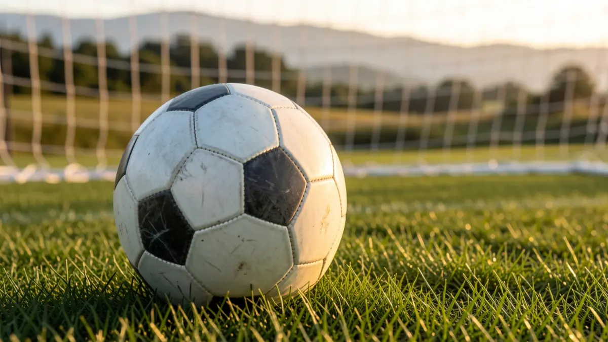 Futbol zelai baten inguruko argazkia.