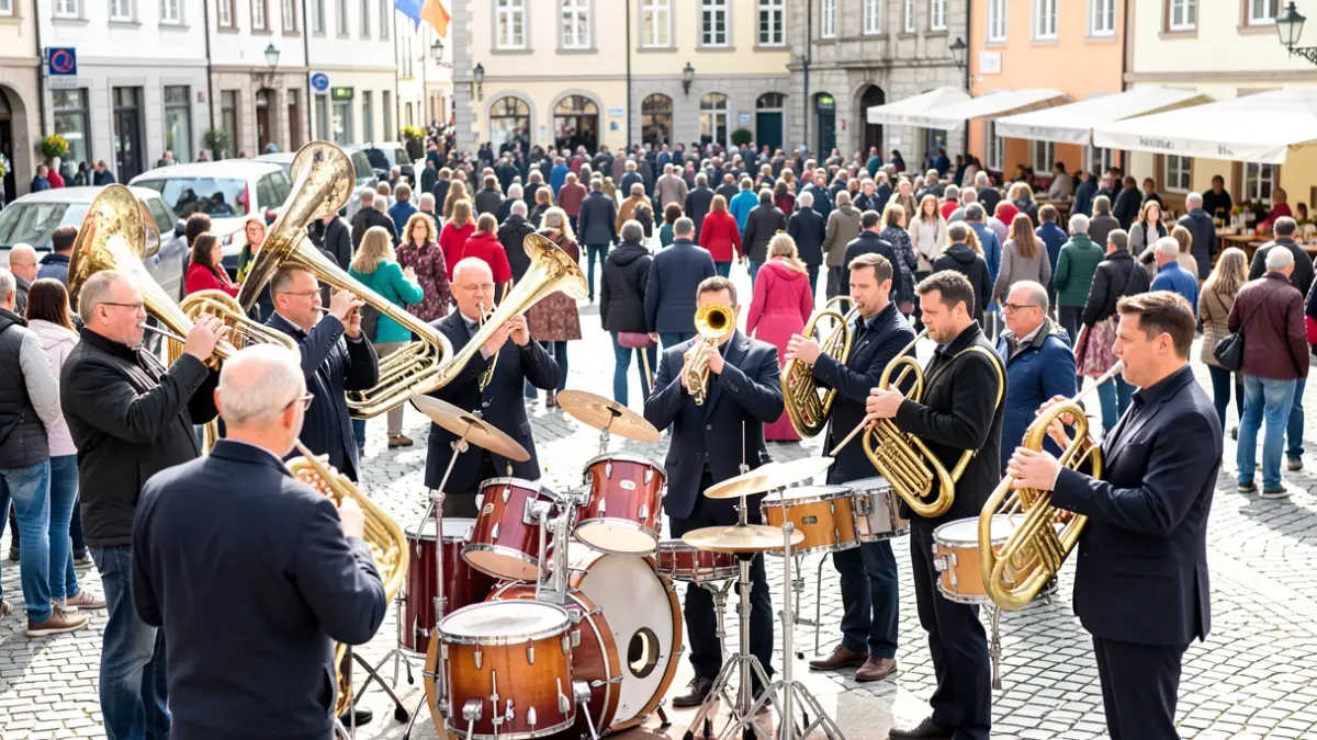 Imagen genérica de una banda de música callejera.