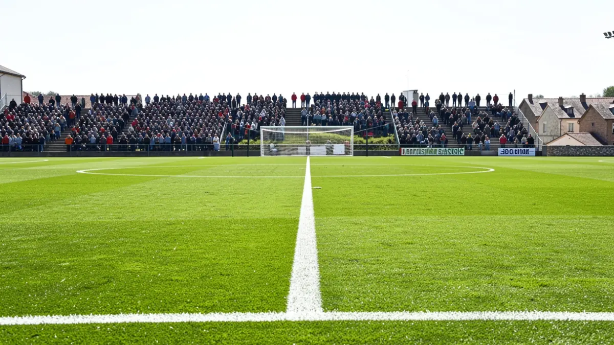 Imagen genérica de un campo de fútbol.