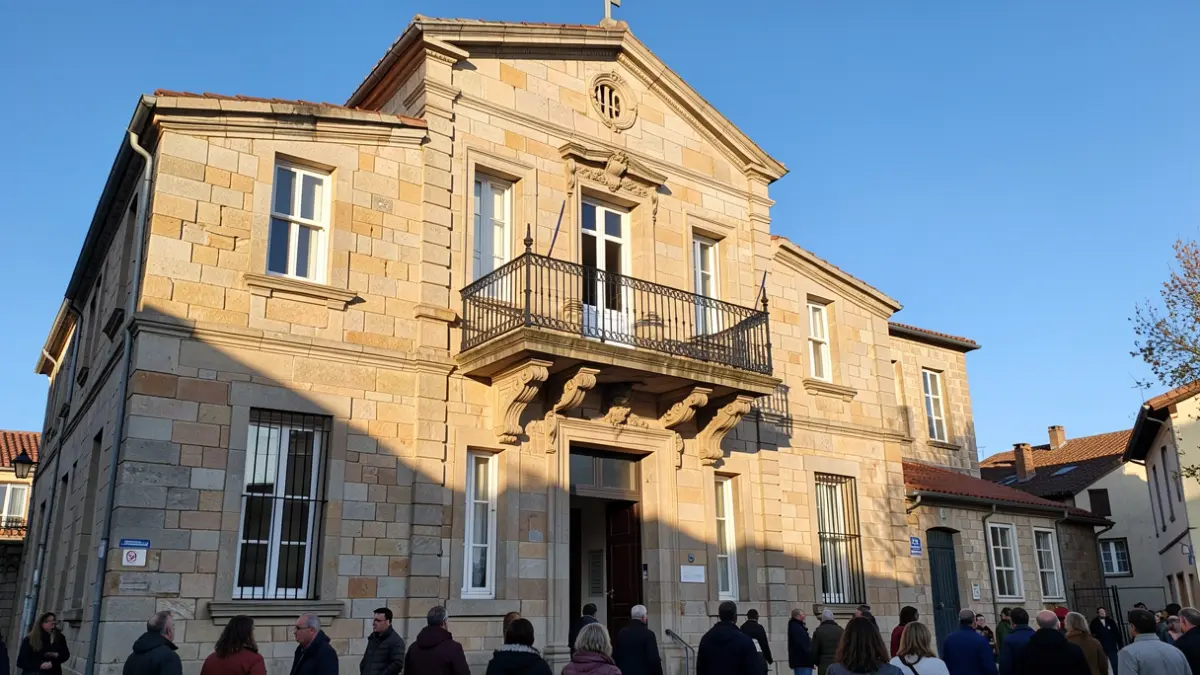 Generic image of the Zarautz town hall facade.