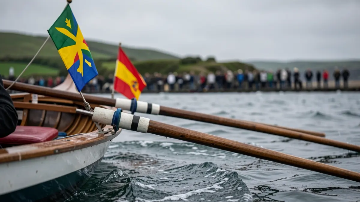 Generic image of a Basque rowing regatta.