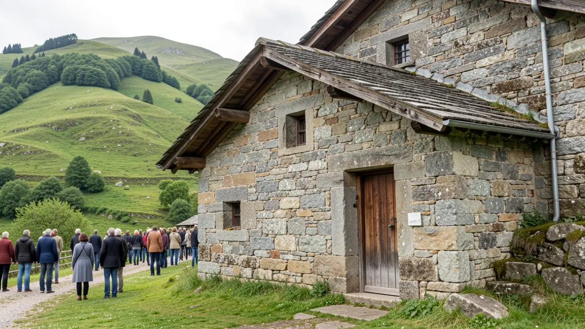 La Antigua baselizaren ingurua Zumarragan.