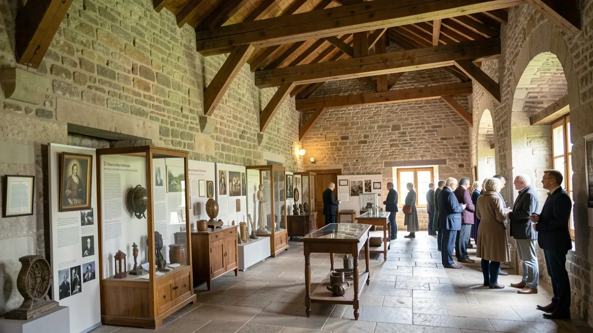 Exhibition area at the Moilaberri station.