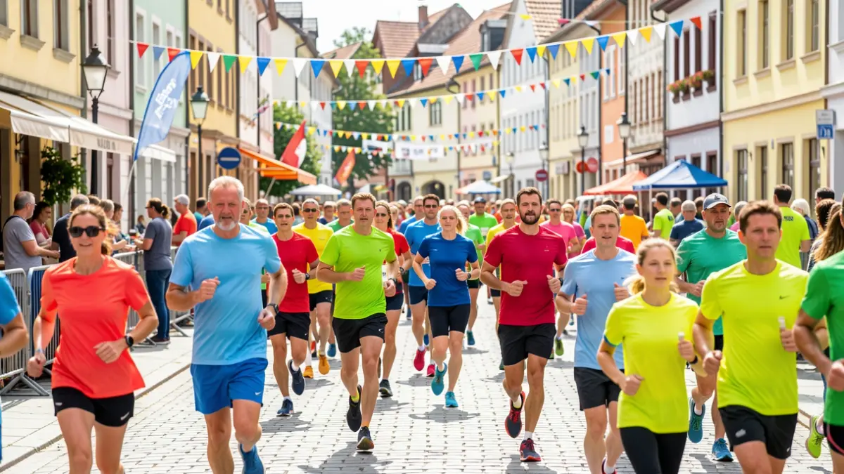 Imagen genérica: Imagen de la carrera popular de Gorliz, con corredores y ambiente festivo.