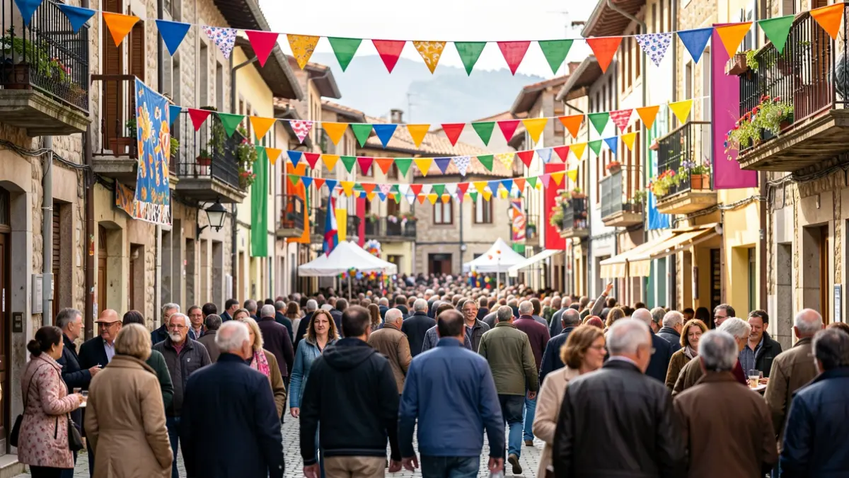 Generic image of a neighborhood festival celebration.