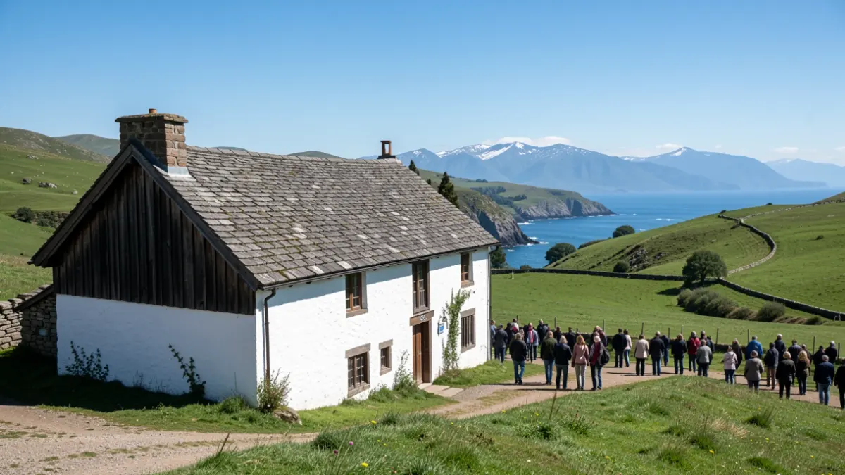 Generic image of a Basque Country landscape.
