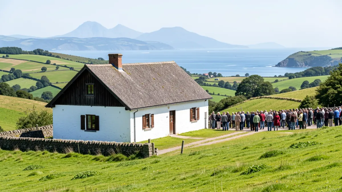 Generic image of traditional Basque Country landscape.