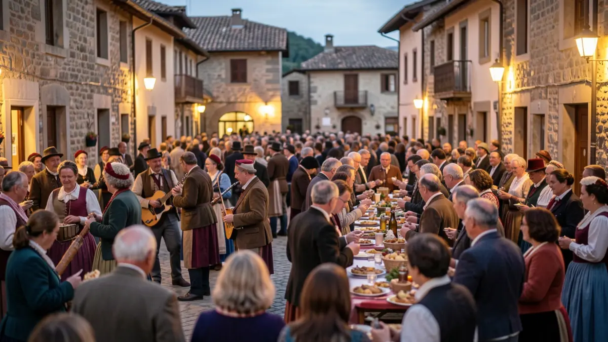 Generic image of a popular festival with people and music.