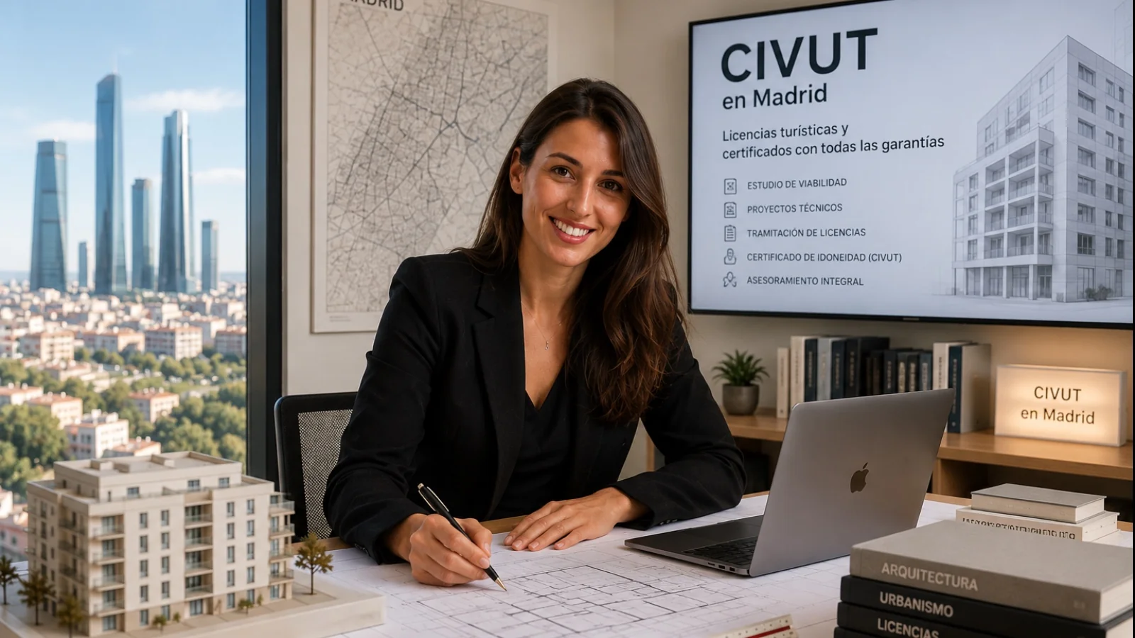 Cristina Beltrán-ek zuzentzen du Madrilgo CIVUT, turismo-lizentzietan espezializatutako enpresa