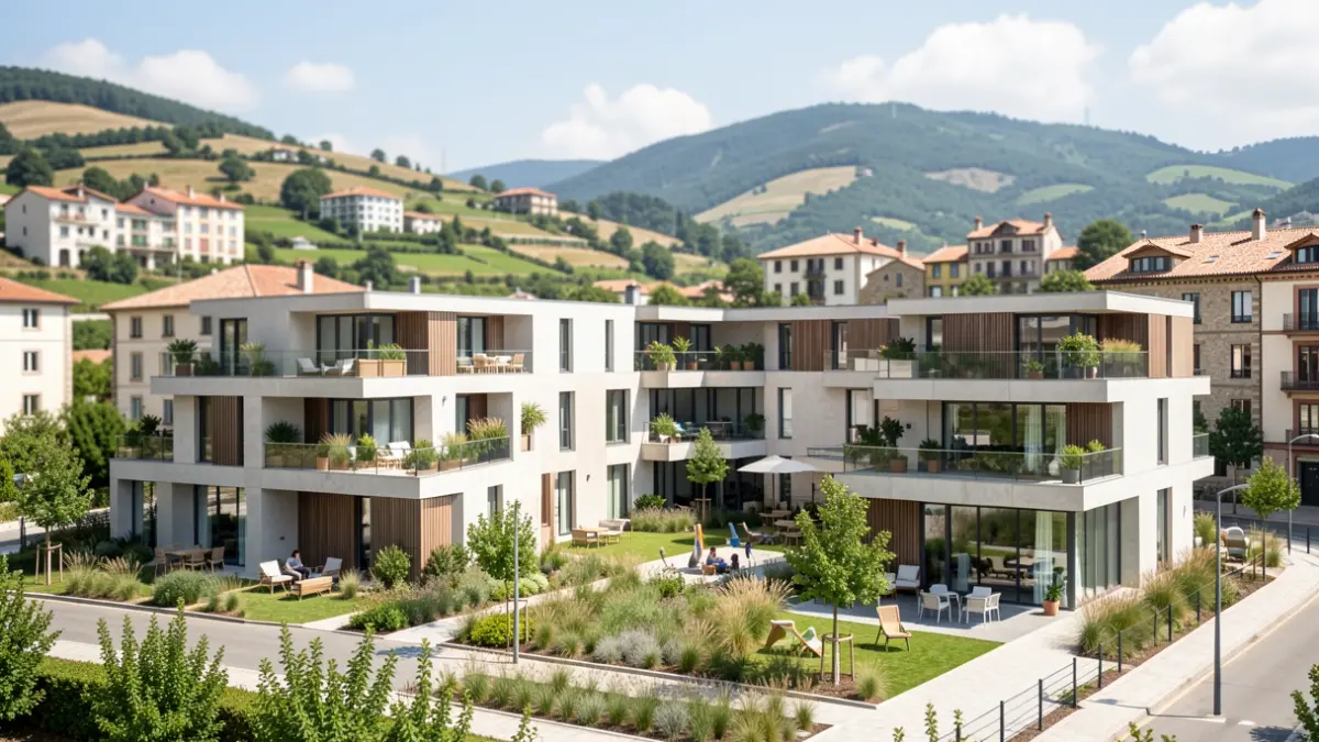 Generic image of Europan projects, showcasing contemporary architecture and natural surroundings.