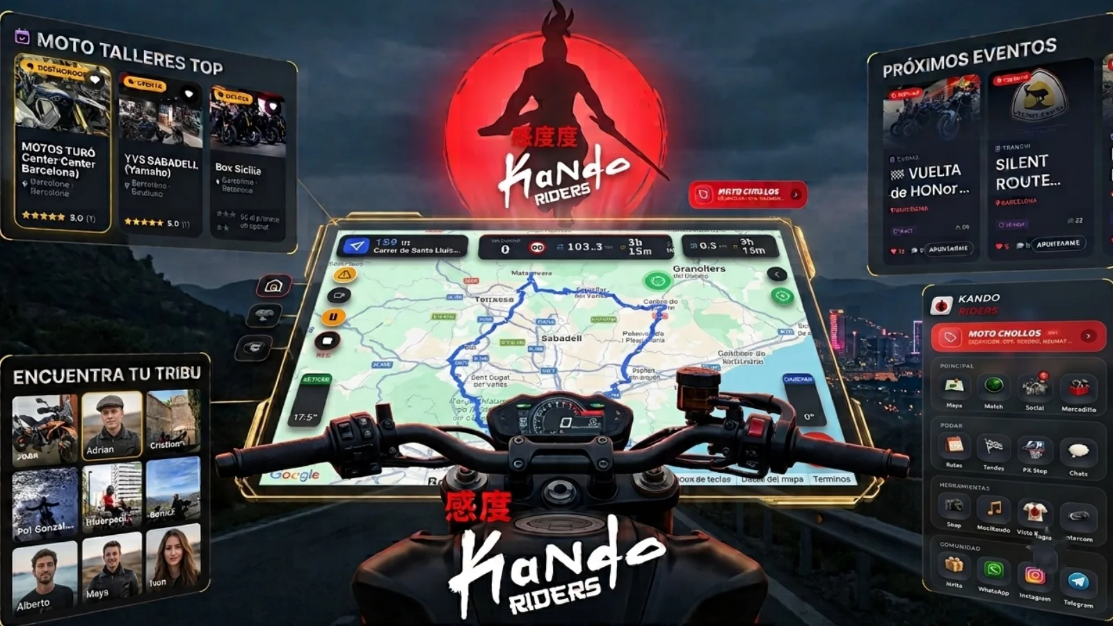 Motorzaleentzako lehen SuperApp.