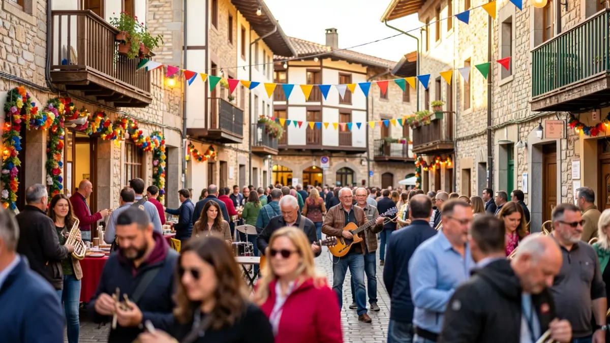 Generic image reflecting the festive atmosphere of Laudio's festivals.