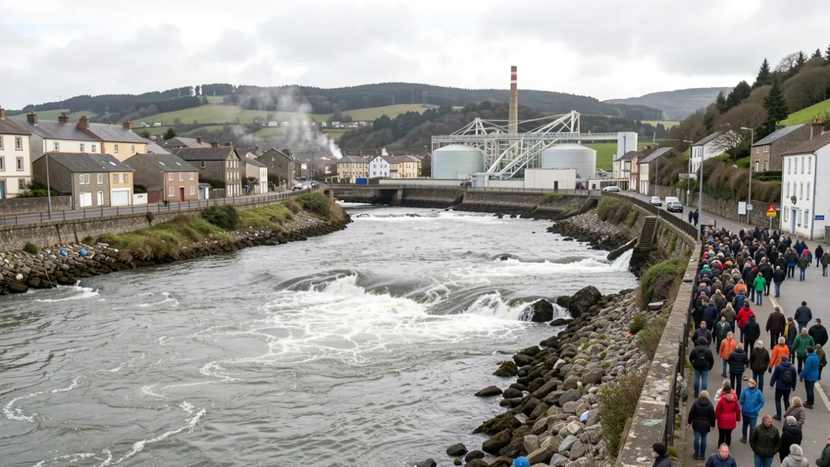 Generic image showing environmental issues and sanitation infrastructure.