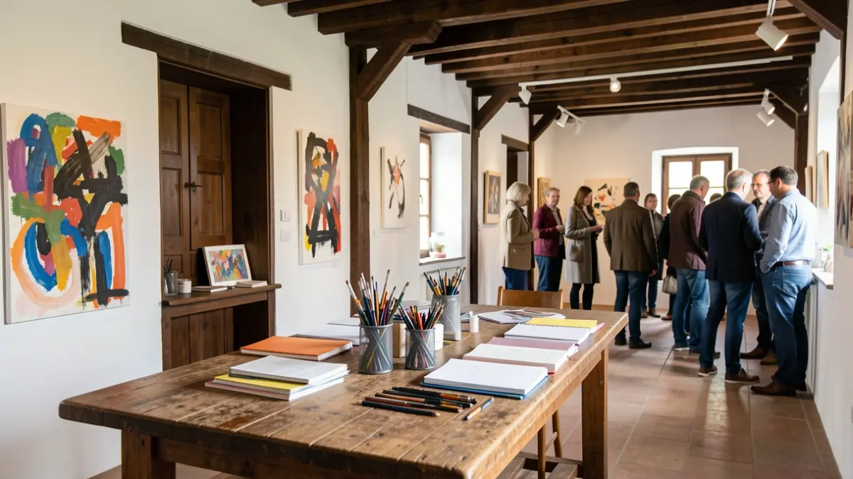 Generic image of a cultural center promoting creative processes.