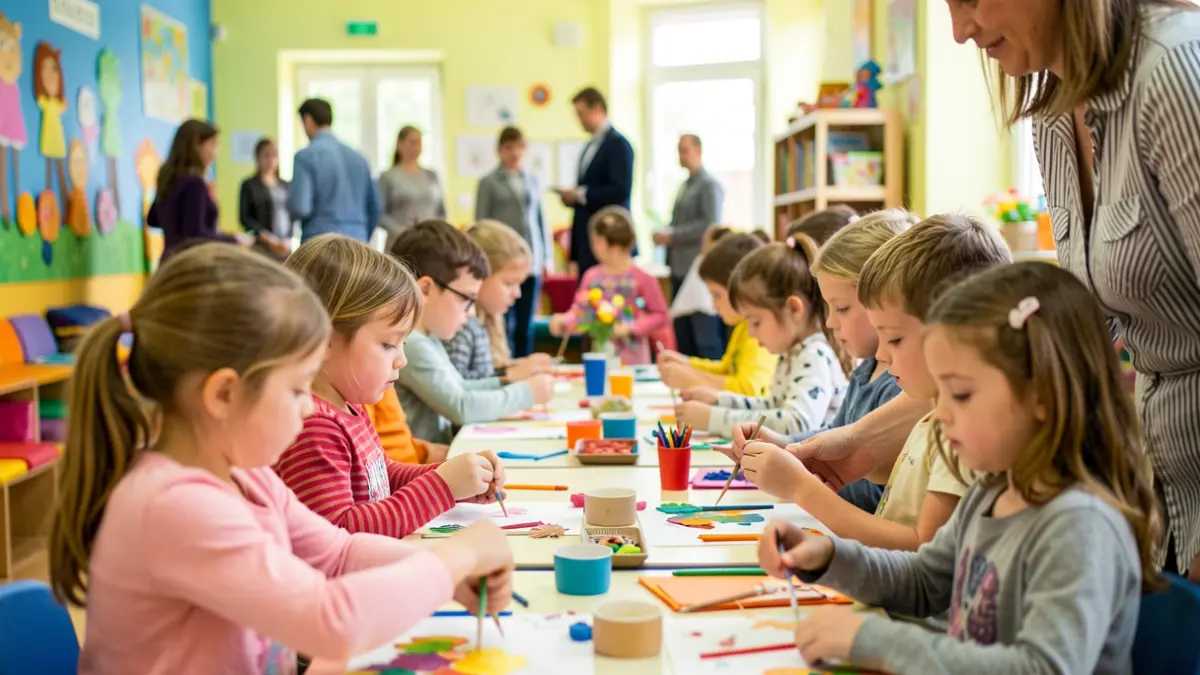 Imagen genérica de una actividad infantil de manualidades.