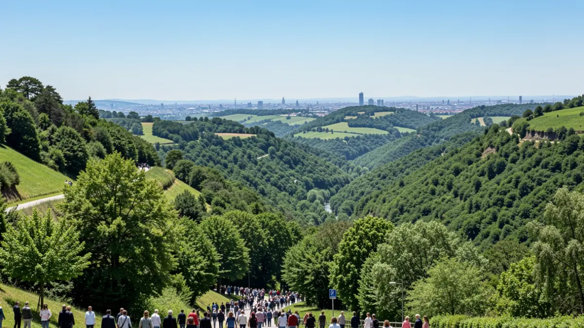 Imagen genérica del paisaje del Anillo Verde que rodea Vitoria-Gasteiz.