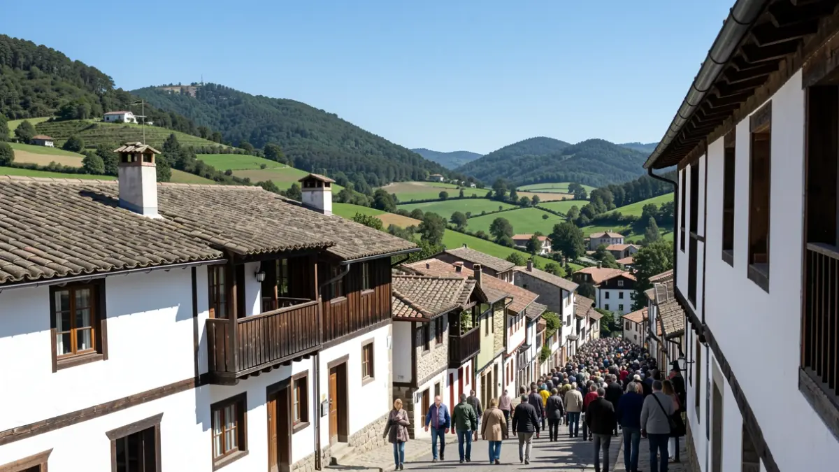 Generic image of a traditional Euskadi landscape.