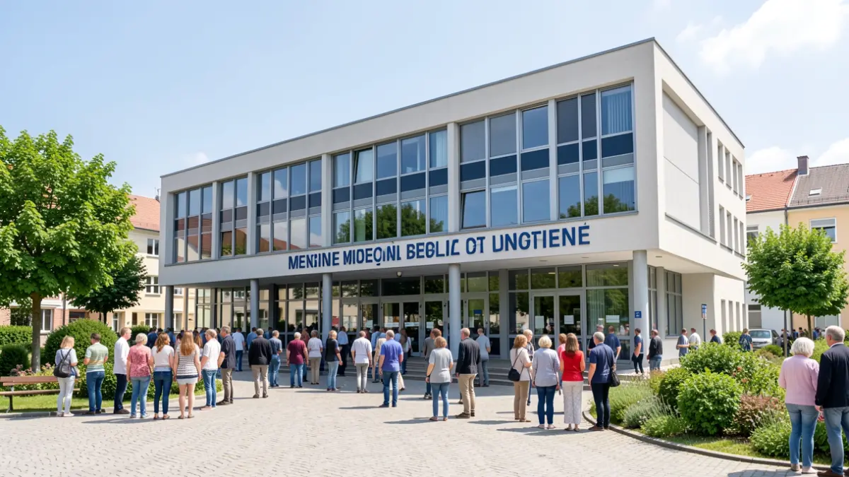 Generic image of the exterior of a modern municipal building.