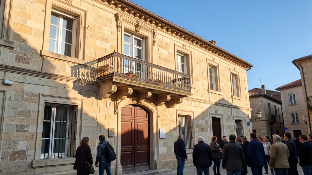 Imagen genérica de una fachada institucional del Gobierno Vasco, con luz natural.